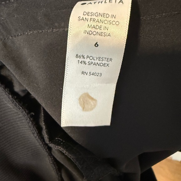 Athleta Nolita Wide Leg Pant Black 6 - Picture 11 of 11